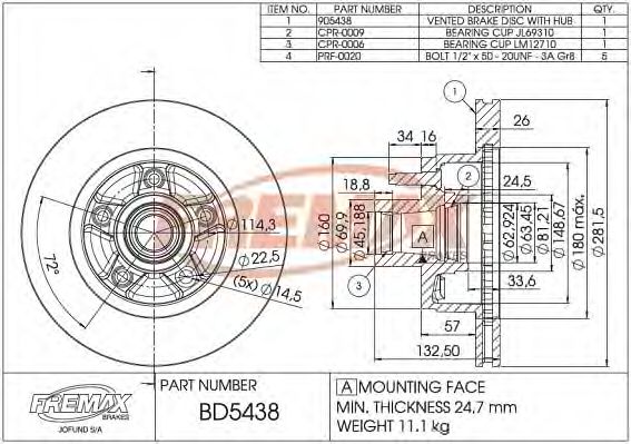 Disc frana