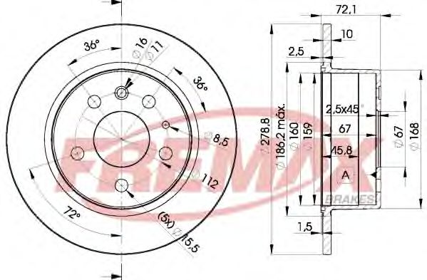 Disc frana