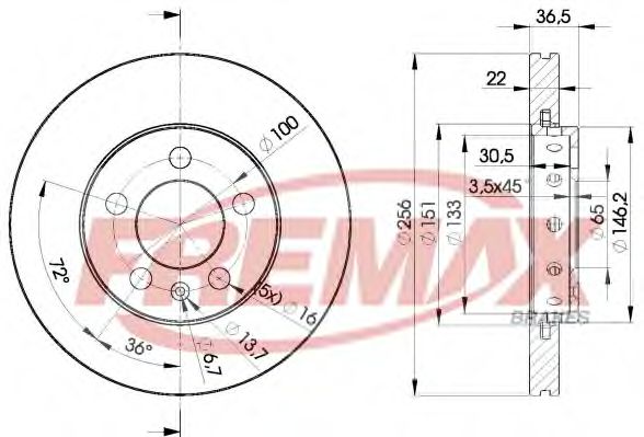 Disc frana