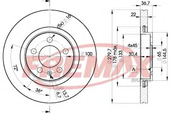 Disc frana