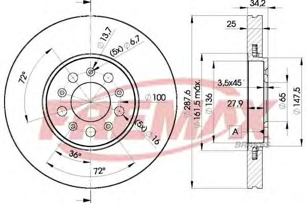 Disc frana