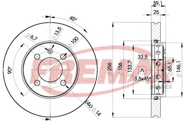 Disc frana