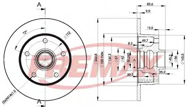 Disc frana