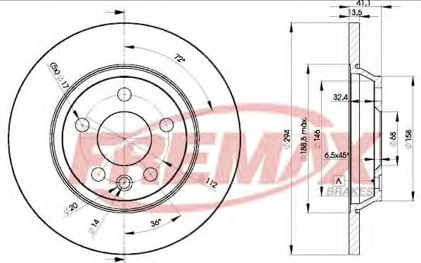 Disc frana