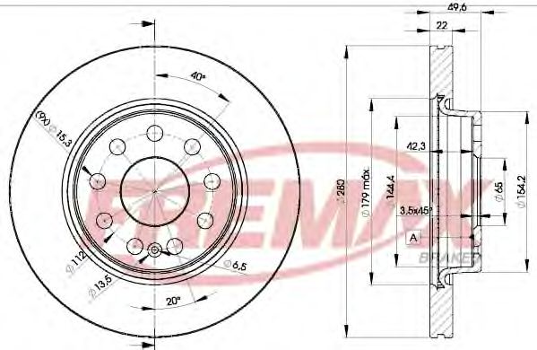 Disc frana