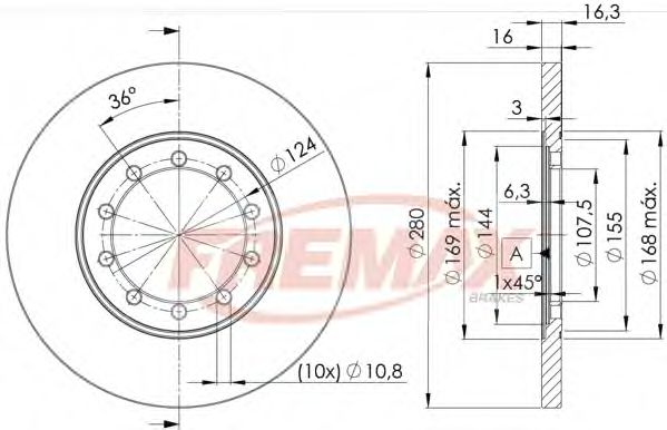 Disc frana