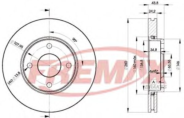 Disc frana