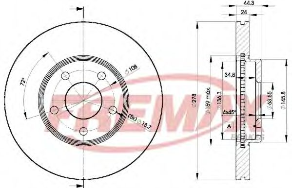 Disc frana