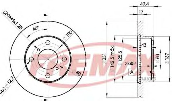 Disc frana