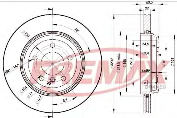 Disc frana