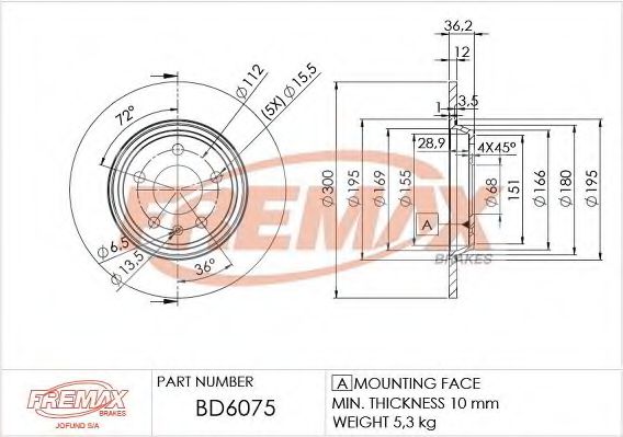 Disc frana