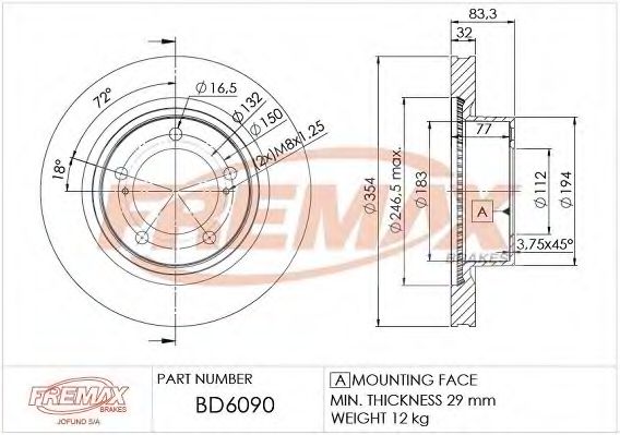Disc frana