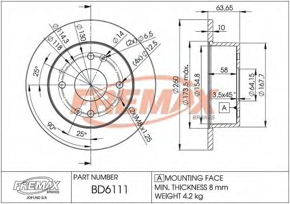 Disc frana