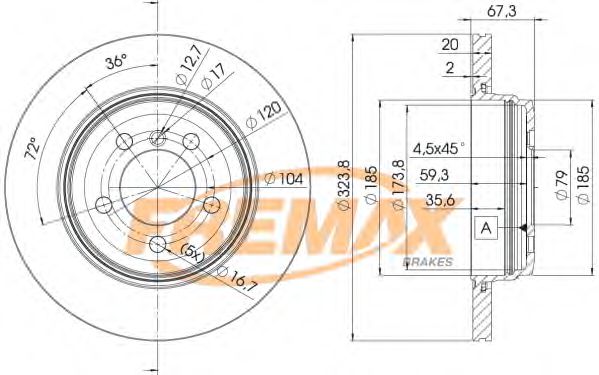 Disc frana