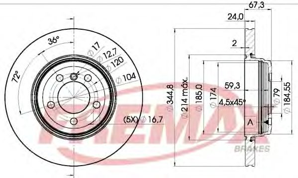 Disc frana