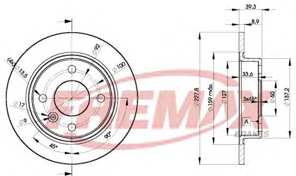 Disc frana