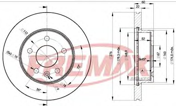 Disc frana