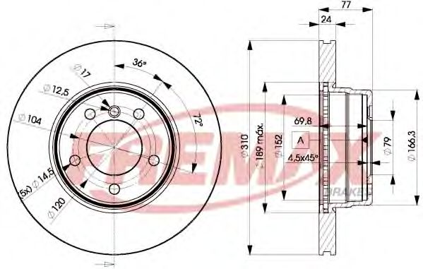 Disc frana