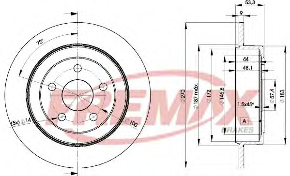 Disc frana