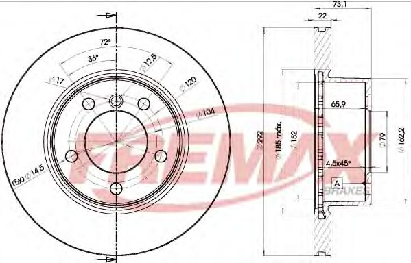 Disc frana