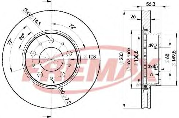 Disc frana