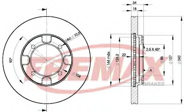 Disc frana