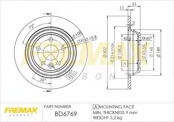 Disc frana