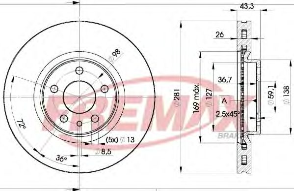 Disc frana