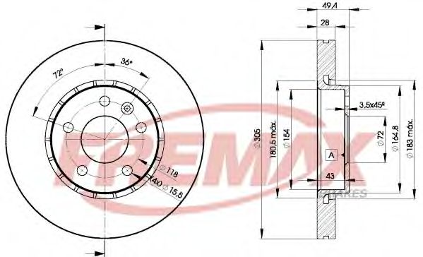 Disc frana