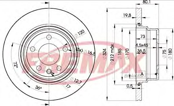 Disc frana