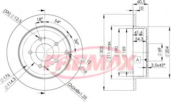 Disc frana