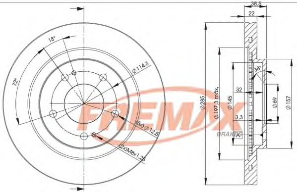 Disc frana