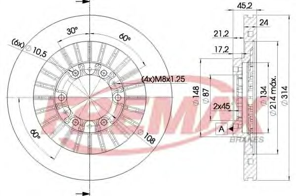 Disc frana