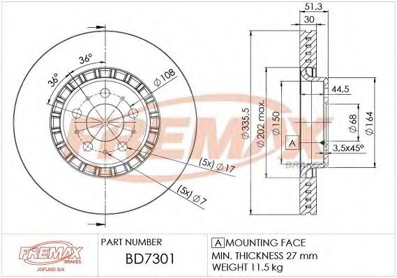 Disc frana