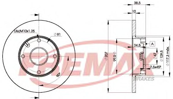 Disc frana