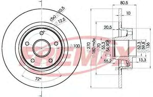 Disc frana