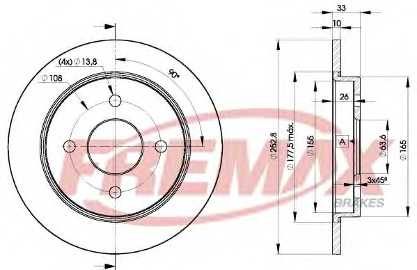 Disc frana