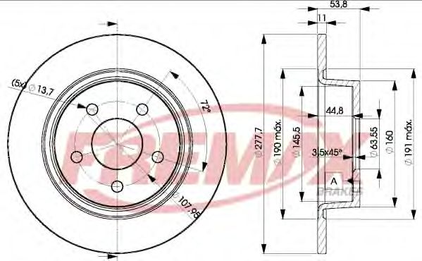 Disc frana