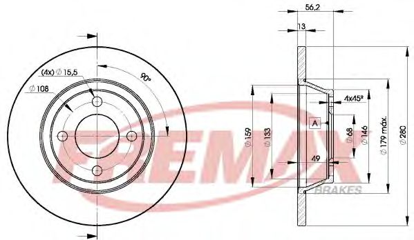 Disc frana