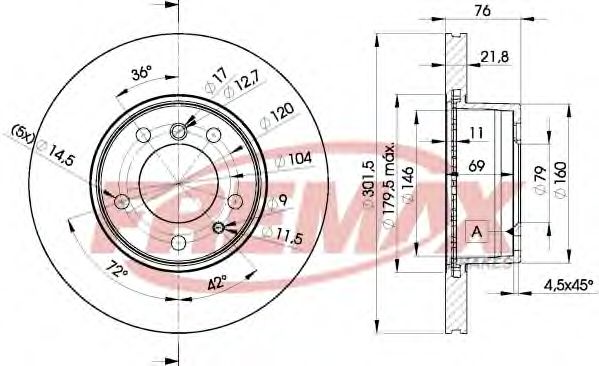 Disc frana