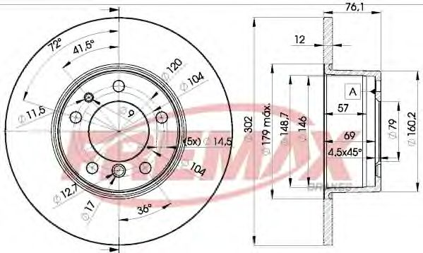 Disc frana