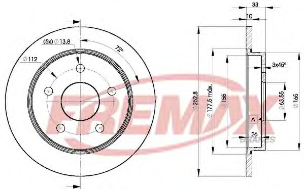 Disc frana