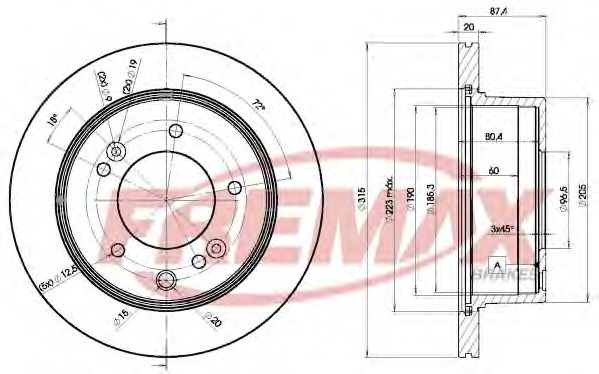 Disc frana