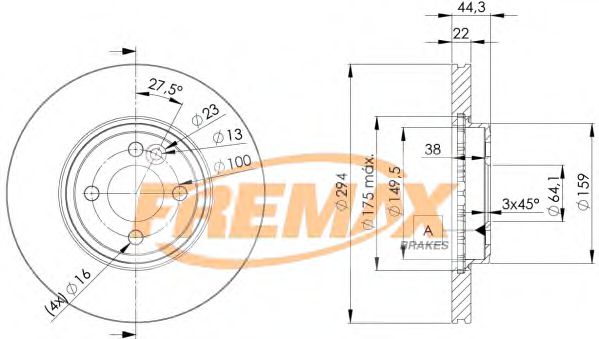 Disc frana