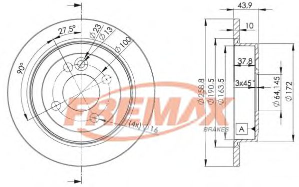 Disc frana