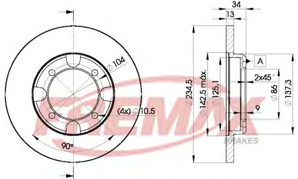 Disc frana