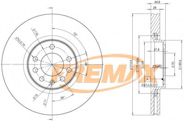 Disc frana