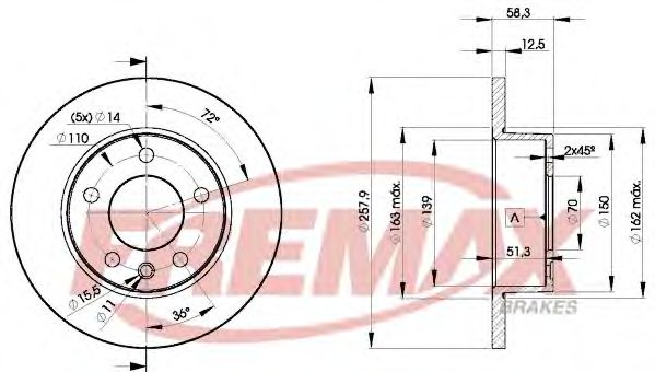 Disc frana