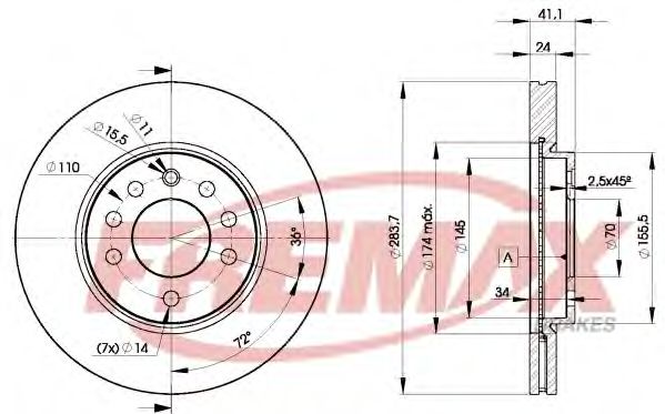 Disc frana