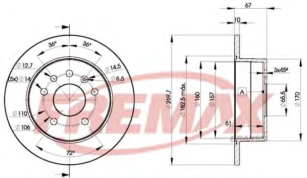 Disc frana